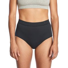 It’s time to leakproof your period. Thinx Cotton All Day High-waist period underwear looks and feels like regular underwear, but it’s designed with built-in period protection that’s leakproof all day up to 12 hours. Thinx for All period underwear features an absorbent core layer that absorbs up to 12 regular tampons’ [KM3] worth of flow, and the moisture-wicking layer helps keep you feeling fresh and dry. Made with breathable cotton, Thinx for All period panties let you go about your day in comf Supportive Full Coverage Yoga Bottoms, Compressive Black Bottoms With Light Support, Sporty Seamless Bottoms For Everyday, Sporty Seamless Everyday Bottoms, Workout Shapewear Bottoms In Brief Style, Workout Shapewear Bottoms Brief, Workout Shapewear Brief Bottoms, Seamless Full Coverage Sports Bottoms, Sporty Solid Anti-odor Bottoms