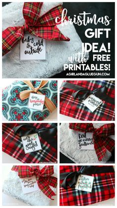 christmas gift idea with free printables