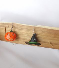 Halloween earrings, pumpkin earrings, witch hat earrings, Halloween jewelry, Halloween accessories, Halloween party, orange jewelry, Carved pumpkin,Halloween Costume, gift for her, cute earrings, funny earrings, Jack o lantern Halloween pumpkin earrings witch hat earrings I made of polymer clay. The pumpkin also used clay, which accumulates light and glows in the dark. The charging process-glow a continuous. When the glow dimmed, you need to hold the pumpkin cutouts to any bright light source 5- Novelty Orange Earrings For Halloween, Earrings Witch, Witch Hat Earrings, Pumpkin Cutouts, Earrings Funny, Pumpkin Halloween Costume, Orange Jewelry, Funny Earrings, Carved Pumpkin