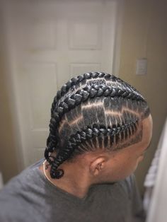 Braid Styles For Men, Boy Braids Hairstyles, Two Braid Hairstyles, Dreadlock Hairstyles For Men