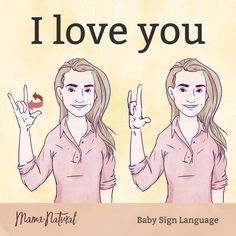 two women with fingers up in the air and one pointing at an object that says i love you