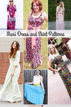 long dresses for summer, women's maxi dresses, and long skirt patterns