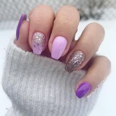 Xena, Lola, Empire Lilac Glitter Nails, Dip Powder Nails Colors, Dip Ideas, Dip Powder Manicure, Lilac Glitter, Quick Nail Art, Revel Nail Dip Powder, Revel Nail Dip, Revel Nail