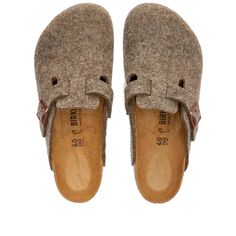 Birkenstock Boston Cocoa Wool | END. (US) Birkenstock Clog, Birkenstock Clogs, Boston Clogs, Birkenstock Outfit, Winter Desserts, Clogs Style, Boston Clog, Birkenstock Boston, Shoe Inspo