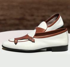 Handmade+White+&+Brown+Double+Monk+Strap+Shoes+For+Men's+    Upper+Material+Genuine+Leather  Inner+Soft+Leather  Style+Monk+Strap  Color+White+&+Brown  Sole+Leather  Gender++Male  Heel+Leather    Manufacturing+Time+7+to+10+Business+Days    IMPORTANT+NOTE    Please+measure+your+foot+size+according... Double Monk Strap Shoes, Double Monk Strap, Custom Design Shoes, Bespoke Shoes, Monk Strap Shoes, Leather Boot Shoes, Brogue Shoes, Monk Strap, Stylish Shoes