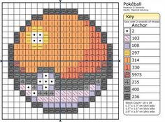 a cross stitch pattern with an image of a pumpkin in the center and numbers on it