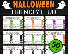 halloween themed printables for kids to use in the classroom or on their desk