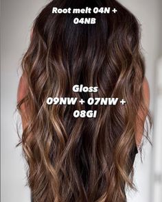 Blondes•Educator•Hair videos shared a post on Instagram: "Save this formula for the perfect Sun kissed Brunette Color melt formula Roots @redken shades EQ 04N 04NB Mids to ends 09NW 07NW 08GI Follow for daily hair Save this for reference @behindthechair_com @haleygable @kevin.givens @caitlyn_cummings @chrissylan @haleygable #warmbalayage #redkenformula #redkenshadeseqformulas #beautylaunchpad #modernsalon #showmethebalayage #darkhairbalayage #balayageinspo #americansalon #haired #masterof Brunette Color Melt, Sun Kissed Brunette, Fall Brunette, Brunette Roots, Redken Hair Color, Color Melt, Redken Hair Products, Redken Shades, Hair Toner