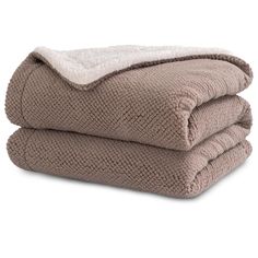 two blankets stacked on top of each other