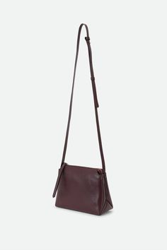 BRIDGET ITALIAN LEATHER CROSSBODY BAG IN BORDEAUX Asolo Italy, Italian Handbags, Italian Shirts, Blue Fern, In The Town, Saddle Brown, Pearl Grey, Denim Pant, Handbags On Sale