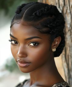 Looking for a fresh, protective hairstyle that combines the sleekness of cornrows with the softness of curls? Braided hairstyles, especially cornrows with Hair Colors Black Women, Cornrows With Curls, Black Cornrows, Natural Hair Fall, Hair Colors For Black Women, Hair Color For Dark Skin, Sleek Braid, Colors For Black Women, Dark Fall Hair