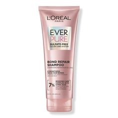 EverPure Sulfate-Free Bond Strengthening Shampoo - L'Oréal | Ulta Beauty Loreal Shampoo, Rosmarinus Officinalis, Benzoic Acid, Sulfate Free Shampoo, Hair Fibers