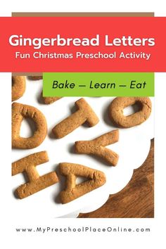 This holiday season, get your young learners in the kitchen and bake up some gingerbread letters. This hands-on activity is perfect for preschoolers and toddlers to help them learn their letters. Get our tips on the blog on how to do this at home with your kids this winter plus to make it more challenging for older kids. Pin now and be ready for December! Gingerbread Letters, Homeschool Methods, Graham Cracker Gingerbread, Abc Cookies, Graham Cracker Gingerbread House, Christmas Activity For Kids, Gingerbread Cookie Dough, Cooking Activities