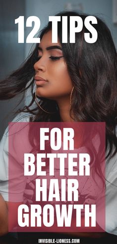 We all have different hair - some fine, some thick, some curly, some straight. But these tips for improving and supporting healthy hair growth work in all cases! 2b Hair Care, Hair Growth Medicine, 2b Hair, Hair Growth Per Month, Hair Growth Tablets, For Healthy Hair Growth, Hair Growth Formula