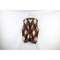 Vintage 90s Streetwear Mens Large Argyle Diamond Knit Cardigan Sweater Vest Mens Sweater Has stains on front bottom left Mens size Large Measurements are: 25.5 inches underarm to underarm 25.5 inches top to bottom Multicolor Cotton US Shipping is FREE Canada is $15 and International is $24 Check out my other items in my store! I920 Diamond Sweater Vest, Vest Streetwear, Diamond Sweater, Argyle Cardigan, Nike Windbreaker Jacket, Vintage Nike Windbreaker, Sweater Vest Mens, Floral Vests, Cardigan Sweater Vest