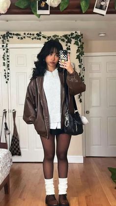 Trendy Fall Clothes, Jacket Outfit Women, Stylish Fall Outfits, Fashion Inspiration Board, Leather Jacket Outfits, Trendy Fall Outfits, Pinterest Outfits, Cute Fall Outfits, Fall Fashion Trends