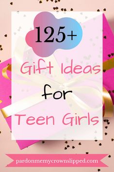 gift ideas for teen girls with text overlay