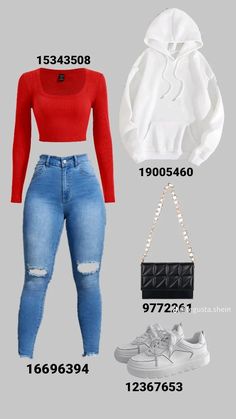 Shein Outfits, Causual Outfits, Teenage Fashion Outfits, Casual Style Outfits, Lookbook Outfits, Outfits For Teens