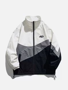 Hip Hop Fashion 90s, Drawstring Jacket, Streetwear Jackets, Varsity Jackets, Baby Tees Y2k, Y2k Baby Tee, Trendy Summer Outfits, Collar Jacket, Comfy Fashion