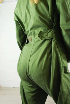 "Fantastic vintage utility workwear jumpsuits from the British Army. Unisex garments, made for men but we have the rare smaller sizes too which are perfect for women. - Tough overalls made for the military - built to last - 2 hip pockets (may have additional) - Made from a quality polyester cotton blend - Velcro front makes them easy to take on and off (some blue may have zips instead) - Ideal for many projects: industry personnel, technicians, mechanics, DIY jobs or fashion - Can be tightened a Fitted Utility Overalls With Pockets, Workwear Overalls With Pockets, Solid Workwear Overalls With Side Pockets, Solid Overalls With Pockets For Work, Utility Cotton Overalls With Buttons, Fitted Utility Overalls For Workwear, Workwear Shortalls With Pockets, Workwear Shortalls Overalls With Pockets, Utility Overalls With Pockets For Workwear