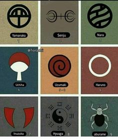 an image of different types of symbols in the form of letters with names and numbers on them