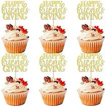 six cupcakes with white frosting and red bows are arranged on top of each other