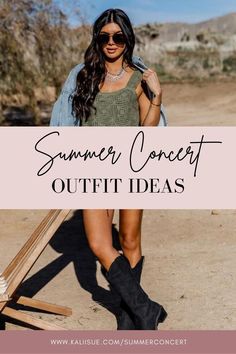 Summer is the perfect time for concerts and festivals which means you need something to wear! If you are looking for the perfect summer concert ideas, let me show you some of my favorites! Rhinestones and fringe are big, cowboy boots and hats and country chic are all the rage. Check out the blog for more and don't miss the discount code! 😉