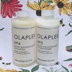 Brand New Authentic Set Of Olaplex Bond Maintenance Shampoo (No. 4) And Conditioner (No. 5) Hair Set, Hair Setting, No 5, Shampoo And Conditioner, White Silver, Sephora, Womens Hairstyles, Color White, Conditioner