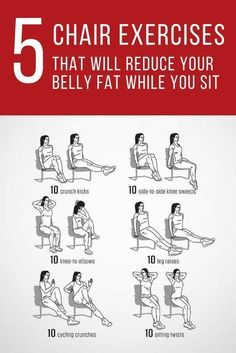 Stomach Exercises, Simple Chair, Burn Belly Fat Workout, Weight Exercises, Office Exercise, Chair Exercises, Workout For Flat Stomach, You're Invited