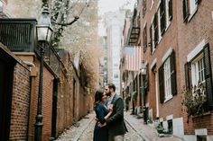 The 16 Best Locations for Engagement Photos in Boston - Joy Engagement Photos Locations, Roots Photography, Beacon Hill Boston, Golden Retriever Names, Adorable Golden Retriever, Engagement Photo Locations, Beacon Hill, Snowy Winter, Winter Engagement