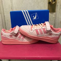 Product: Adidas Forum 84 Low Pink At Home Gy6980 Men's Size 9-10 Condition: New With Box / Deadstock / All Shoes Purchased From Major Retail Stores Also Available On My Ebay At Ram.Kicks09 Pink Casual Custom Sneakers For Streetwear, Pink Custom Sneakers With Round Toe For Streetwear, Pink High-top Custom Sneakers For Streetwear, Pink Skate Shoes With Boost Midsole For Streetwear, Pink Low-top Custom Sneakers With Boost Midsole, Casual Low-top Pink Custom Sneakers, Casual Pink Low-top Custom Sneakers, Casual Pink Custom Sneakers With Boost Midsole, Pink Round Toe Skate Shoes For Streetwear