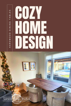 the cozy home design book cover is shown