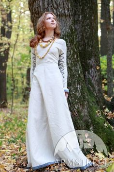 Classic Medieval Dress with Lacing "Sunshine Janet" Medieval Style Dresses For Festivals, Bohemian Medieval Dress For Festival, Peasant Dresses For Medieval Festivals, Bohemian Medieval Dress For Summer, Elvish Style Dresses For Larp, Elvish Dresses For Larp, Medieval Style Dress For Summer Larp, Medieval Summer Dress For Larp, Medieval Style Dress For Larp In Summer