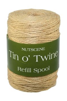 twine of natural jute twine