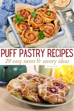 puff pastry recipes are easy to make and delicious for the whole family they're sure to enjoy