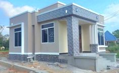 Flat Roof Design Architecture, House Designs In Kenya, Flat Roof Design, Small Bungalow, Down Ceiling Design, House Outer Design, Waves Hair, Classic House Exterior, Building A Container Home