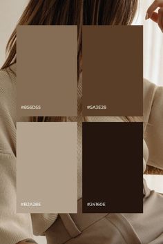 Beige Website Aesthetic, Brown Hues Colour Palettes, Brown Neutral Color Palette, Tan Color Palette, Nude Color Palette, Brand Identity Colors, Brown Paint Colors, Detail Couture, Color Palette Inspiration