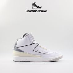 Welcome to Sneakerzium of eBay! We are a top rated eBay seller with over 10 years of experience in the business and culture. We hold a 100% positive feedback rating and over 60k successful transactions. All clothings, shoes and accessories are 100% authentic and IN HAND. Be sure to check out our page for other great items and prices. Please follow and tag us on your post for a chance to get discounts and early access on your future purchases! Condition     Brand New With Original Box                                                                           Sizing Men's Size: 7.5 to 18 Women's Size: 5W to 12W  Grade School Size (GS): 3.5Y to 7Y Preschool Size (PS): 10.5C to 3Y Toddler Size (TD): 2C to 10C To convert Women's Size to Men's Size use the following: 10W = 8.5M  Please use the sc White Leather Jordan Shoes Fade-resistant, White Casual Slip-resistant Basketball Shoes, Casual White Slip-resistant Basketball Shoes, Nike Air Jordan 2, Air Jordan 2 Retro, Air Jordan 2, Cement Gray, Jordan 2, Grade School