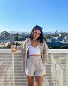 Summer Outfits With Shorts, Outfits With Shorts, Michelle Infusino, Oat Milk Latte, Summer Shorts Outfits, Shorts Outfits, Trendy Summer Outfits, Oat Milk, American Beauty