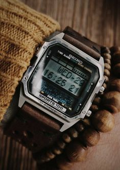 Мотоциклы Cafe Racers, Casio Classic, Time Alarm, Seiko Watch, Leather Watch Strap