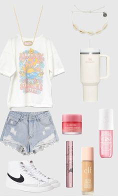 Preppy Outfits For School, Y2k Beach, Simple Outfits For School, Preppy Summer Outfits, Summer Outfits For Teens, Outfit Inspo Summer, Casual Preppy Outfits, Outfit Inspo Casual, Trendy Outfits For Teens