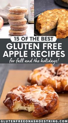 the best gluten free apple recipes for fall and the holidays