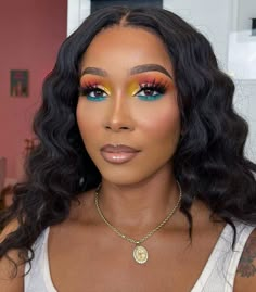 Atlanta Makeup, Make Up Designs, Brown Hairstyles, Hacks Makeup, Party Make-up, Carnival Makeup, Hair Color Brown