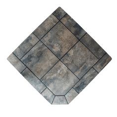 an image of a square tile pattern on a white background in grey and brown tones