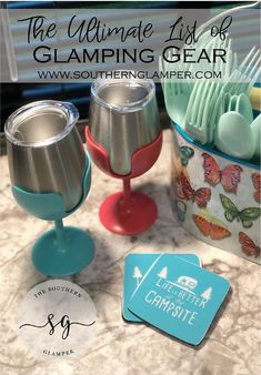 the ultimate list of glamping gear from southern lamper com and other items