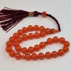 SAME DAY SHIPING Handmade  Prayer Beads, Tasbih, Tesbih , Tasbeeh, Misbaha, Subha  Gift for yourself gift for him. Specifications Beads Material Amberoid Amber Composite Beads Count 33 Beads Shape As seen Beads Size 9,7mm  Total Length 12 inch Amber Composite (Amberoid) is a composite material made of amber powder mixed into the base of the pheasive resin. Colors are given using various dyes https://www.etsy.com/shops/PashaStone Resin Colors, Ramadan Gifts, Eid Gifts, Composite Material, Beaded Material, Prayer Beads, Tassel Necklace, Ramadan, Gifts For Him