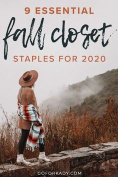 Not sure what to wear this fall? Dressing for fall is easy with these 9 simple items to add to your fall wardrobe. Click here to see what to wear in fall 2020! Fall Fashion | Fall Outfits | Fall Outfit ideas | Fall Outfit Inspo | Sweater Weather Fall Closet Staples, Fall Foilage, Fall Closet