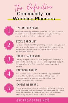 wedding planning checklist for the bride to have in their day and night, with text overlay