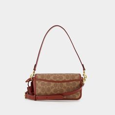 coach-hobo-studio-baguette-1727753143029638763-0 Coach Hobo, Studio Bag, Brown Shoulder Bag, Top Handle, Soft Fabrics, Rust, Shoulder Strap, Bag Lady, Shoulder Bag