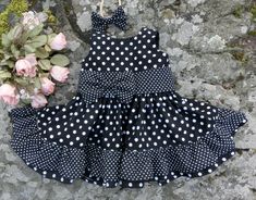 Black and white polka dot dress baby, Pinafore baby dress, Organic cotton dress and headband, Special occasion baby. Wedding Outfit For Boys, Girls Ruffle Dress, Baptism Outfit, Organic Cotton Dress, White Polka Dot Dress, Matching Headband, Baby Size, Christmas Dress, Linen Dresses